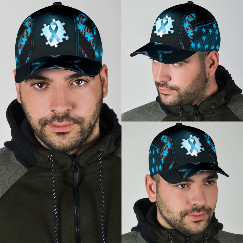 Autism Awareness Blue - Autism Awareness Classic Cap 0921