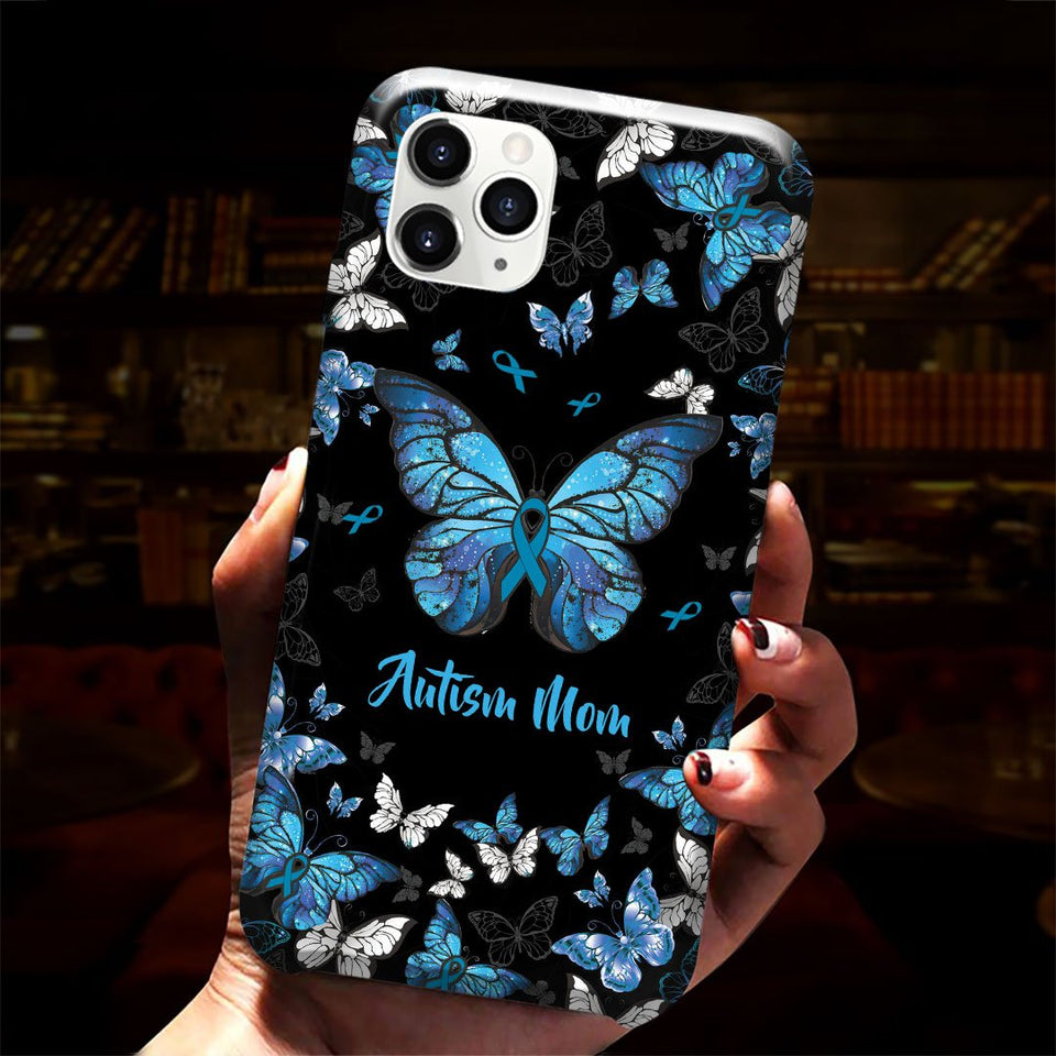 Fête des Mères pour les mamans d'enfants autistes - Coque de téléphone pour la sensibilisation à l'autisme