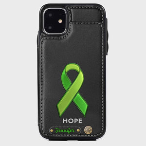 Hope - Personalized Mental Health Awareness Wallet Phone Case