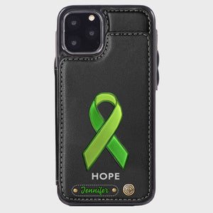 Hope - Personalized Mental Health Awareness Wallet Phone Case