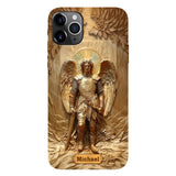 Archangel Michael - Personalized Christian Full Print Phone Case