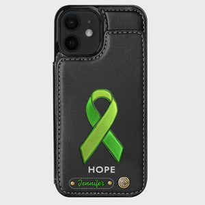Hope - Personalized Mental Health Awareness Wallet Phone Case