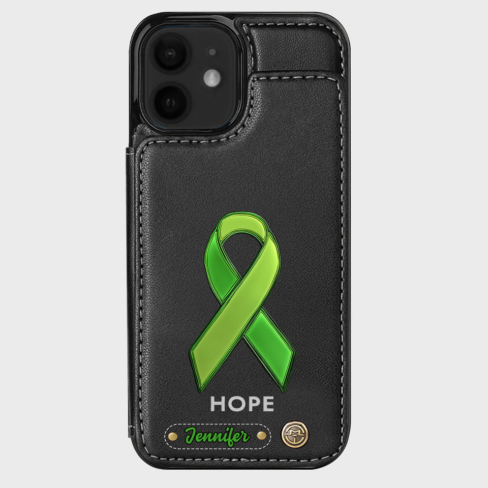 Hope - Personalized Mental Health Awareness Wallet Phone Case