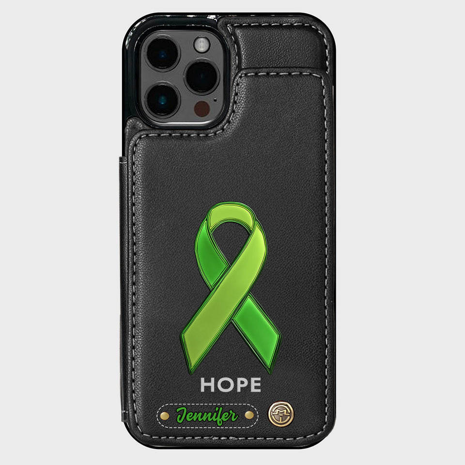 Hope - Personalized Mental Health Awareness Wallet Phone Case