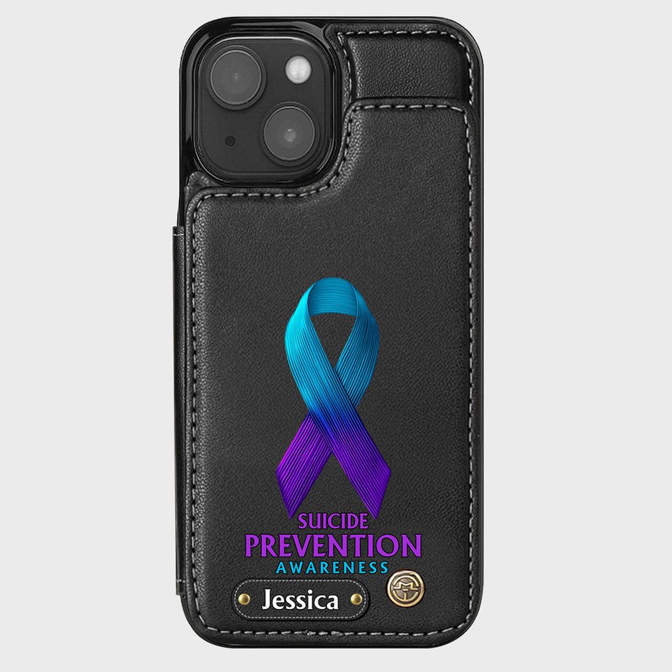 You Matter - Personalized Suicide Prevention Wallet Phone Case