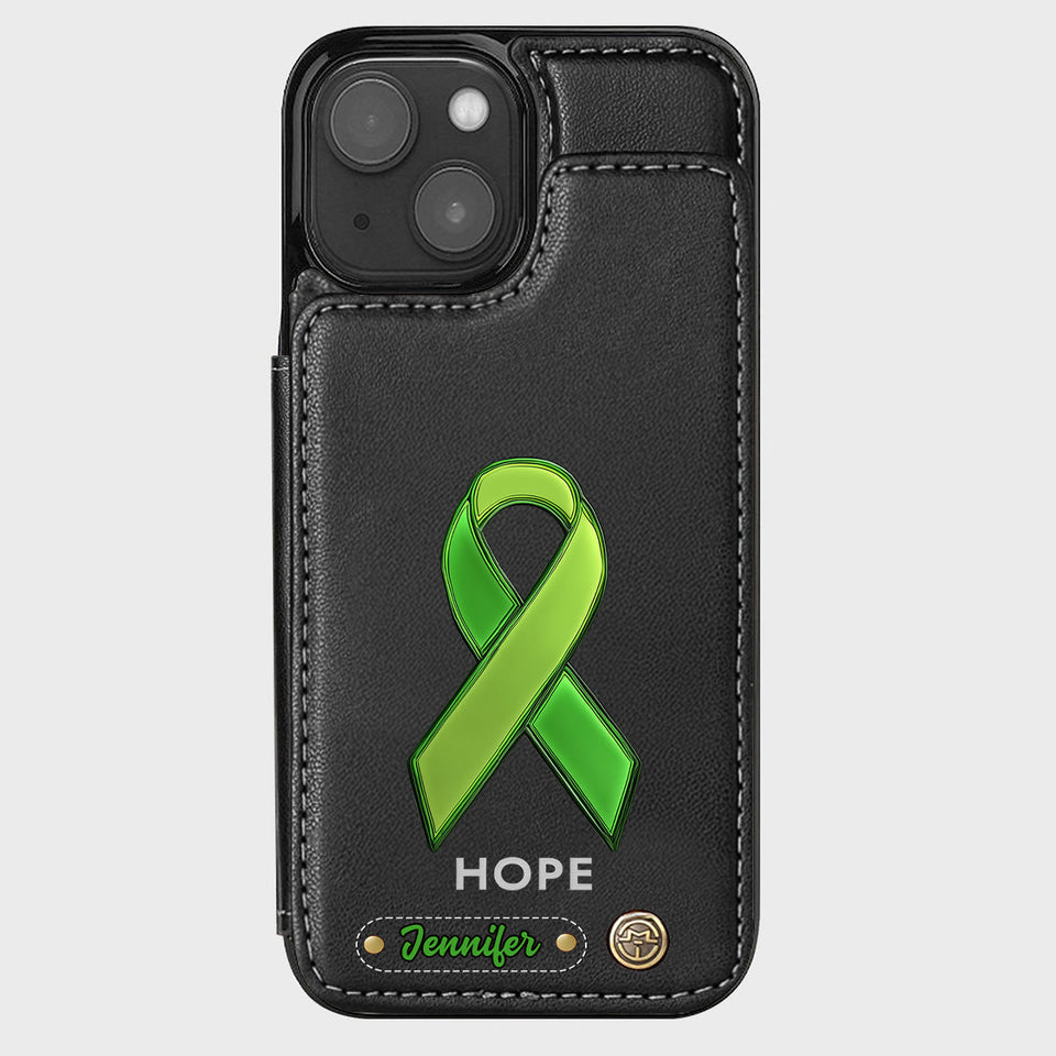 Hope - Personalized Mental Health Awareness Wallet Phone Case