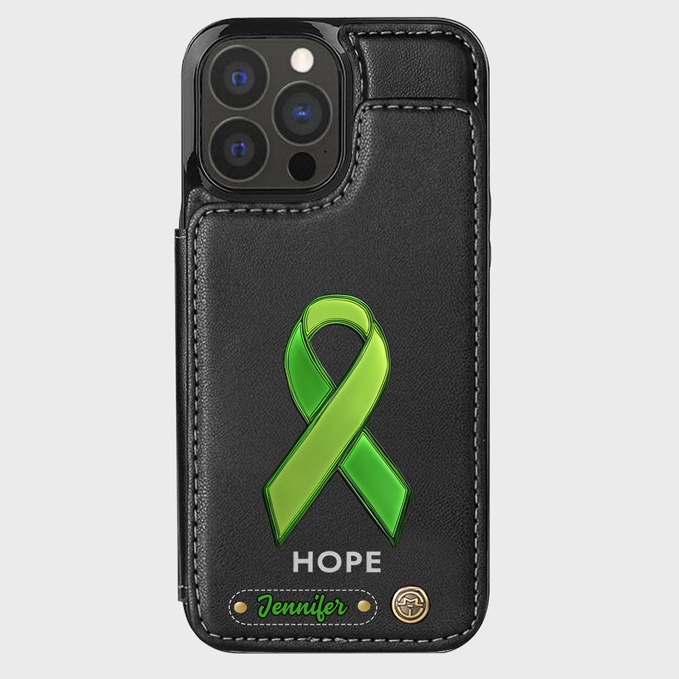 Hope - Personalized Mental Health Awareness Wallet Phone Case