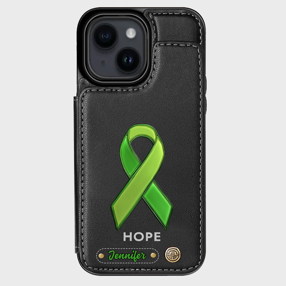 Hope - Personalized Mental Health Awareness Wallet Phone Case