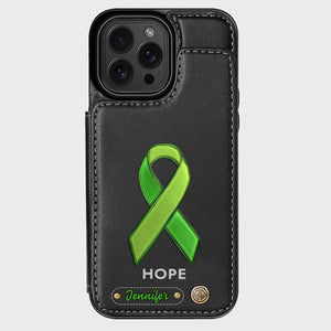 Hope - Personalized Mental Health Awareness Wallet Phone Case