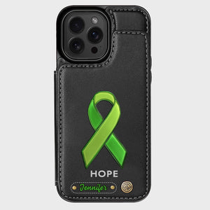 Hope - Personalized Mental Health Awareness Wallet Phone Case