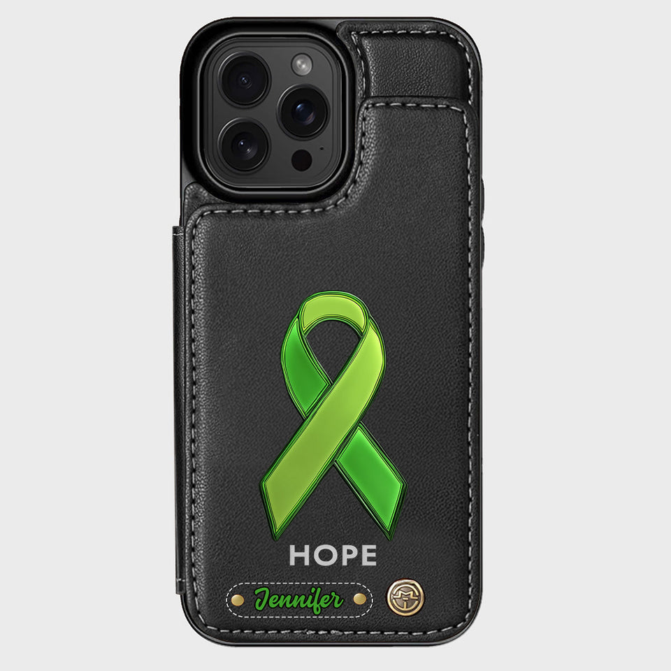 Hope - Personalized Mental Health Awareness Wallet Phone Case