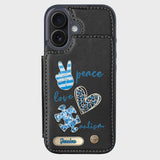 Autism Awareness - Personalized Autism Awareness Wallet Phone Case