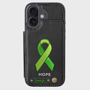 Hope - Personalized Mental Health Awareness Wallet Phone Case