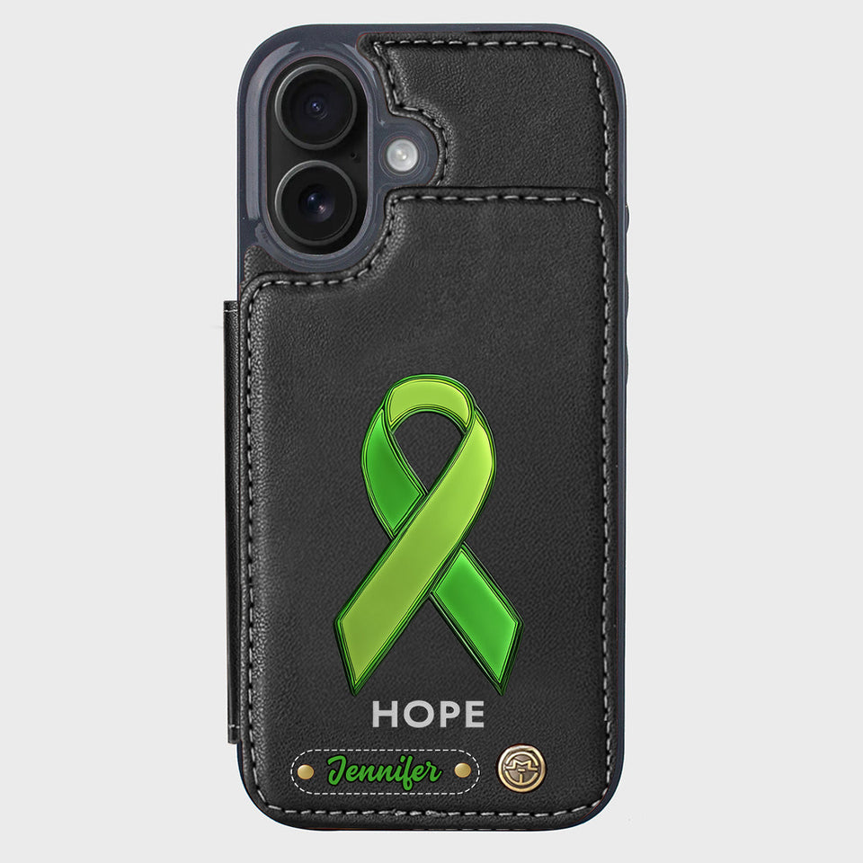Hope - Personalized Mental Health Awareness Wallet Phone Case