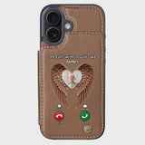 The Call I Wish I Could Take - Personalized Memorial Wallet Phone Case