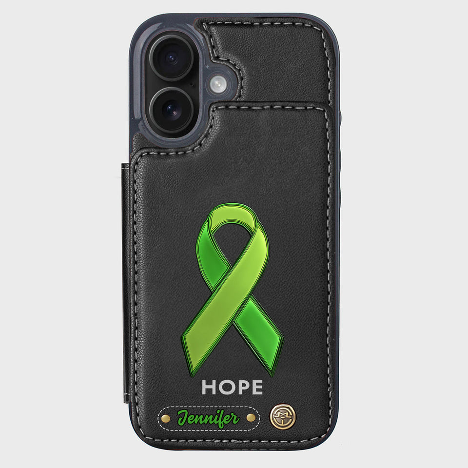 Hope - Personalized Mental Health Awareness Wallet Phone Case
