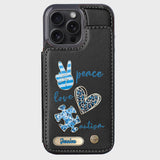 Autism Awareness - Personalized Autism Awareness Wallet Phone Case