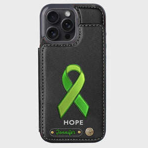 Hope - Personalized Mental Health Awareness Wallet Phone Case