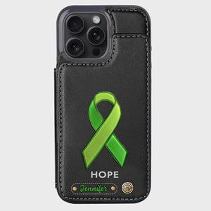 Hope - Personalized Mental Health Awareness Wallet Phone Case
