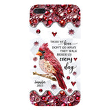 Those We Love Don't Go Away - Personalized Memorial Full Print Phone Case