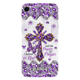 I Believe In God - Personalized Christian Full Print Phone Case