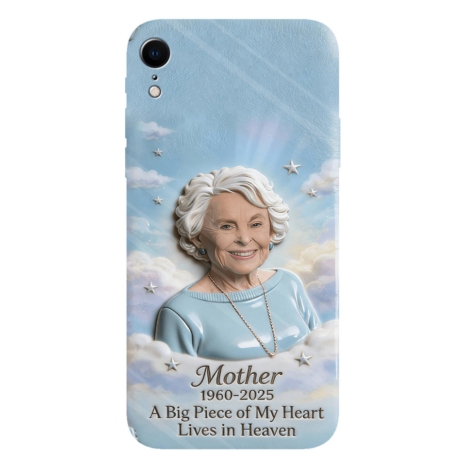 Custom Any Photo - A Big Piece Of My Heart - Personalized Memorial Full Print Phone Case