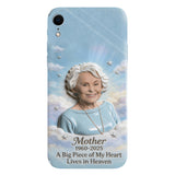 Custom Any Photo - A Big Piece Of My Heart - Personalized Memorial Full Print Phone Case