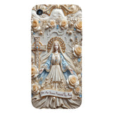 You Are Forever Protected By Mary - Personalized Christian Full Print Phone Case