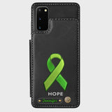 Hope - Personalized Mental Health Awareness Wallet Phone Case