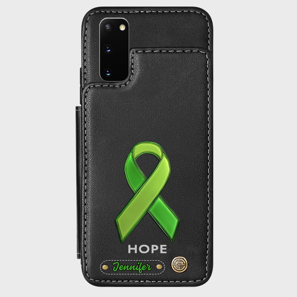 Hope - Personalized Mental Health Awareness Wallet Phone Case