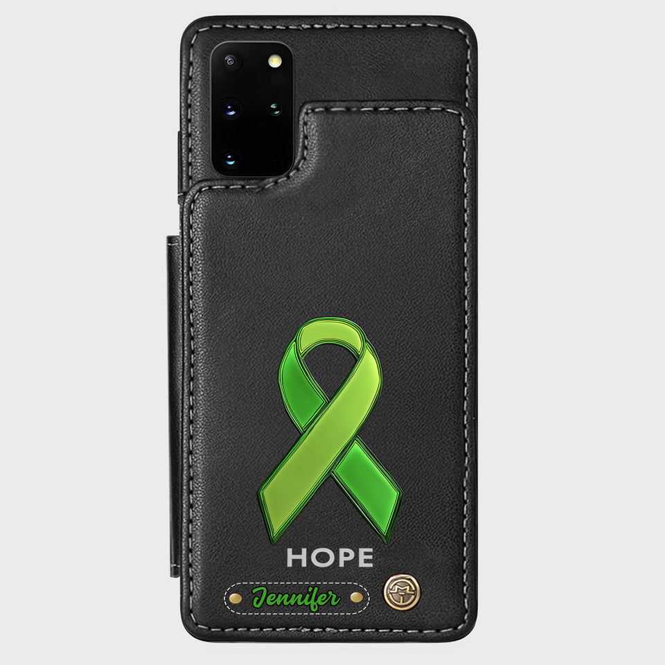 Hope - Personalized Mental Health Awareness Wallet Phone Case