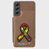 Autism Awareness - Personalized Autism Awareness Wallet Phone Case