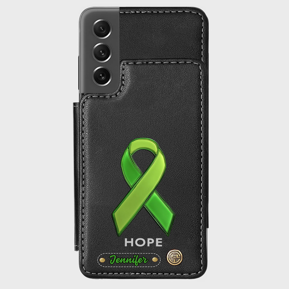 Hope - Personalized Mental Health Awareness Wallet Phone Case