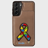Autism Awareness - Personalized Autism Awareness Wallet Phone Case