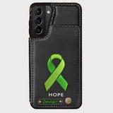 Hope - Personalized Mental Health Awareness Wallet Phone Case