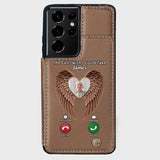 The Call I Wish I Could Take - Personalized Memorial Wallet Phone Case