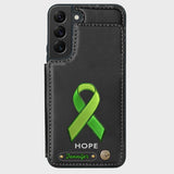 Hope - Personalized Mental Health Awareness Wallet Phone Case
