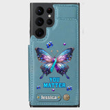 You Matter - Personalized Suicide Prevention Wallet Phone Case