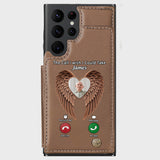 The Call I Wish I Could Take - Personalized Memorial Wallet Phone Case