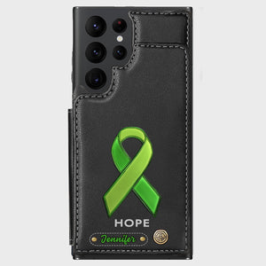 Hope - Personalized Mental Health Awareness Wallet Phone Case