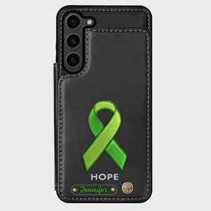 Hope - Personalized Mental Health Awareness Wallet Phone Case