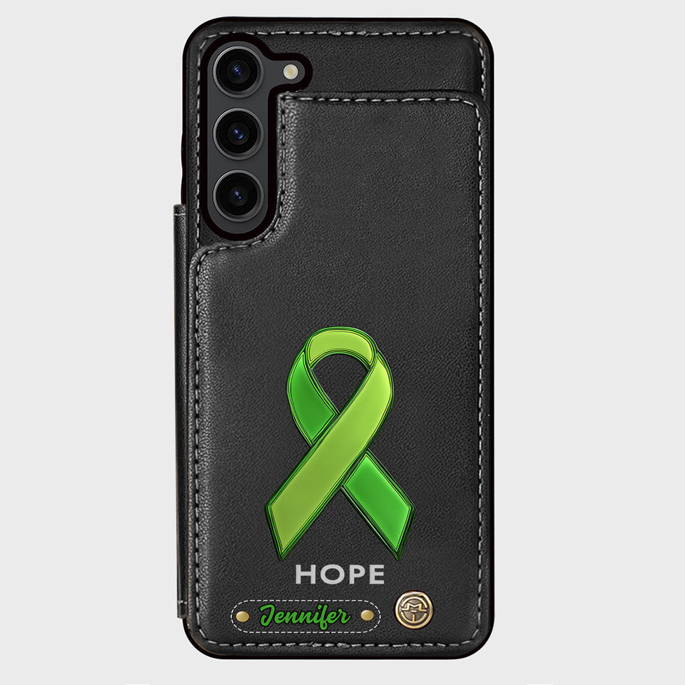 Hope - Personalized Mental Health Awareness Wallet Phone Case
