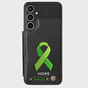 Hope - Personalized Mental Health Awareness Wallet Phone Case
