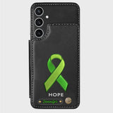 Hope - Personalized Mental Health Awareness Wallet Phone Case