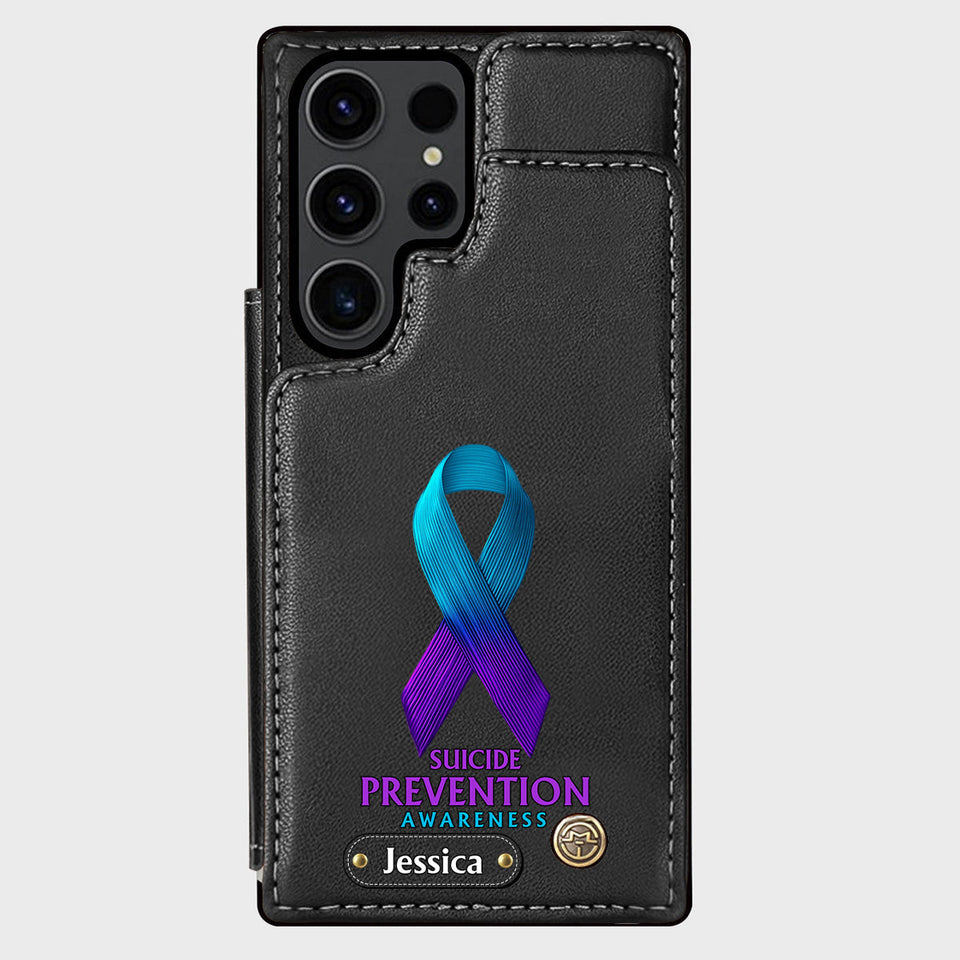 You Matter - Personalized Suicide Prevention Wallet Phone Case