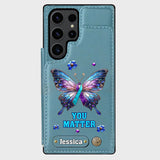 You Matter - Personalized Suicide Prevention Wallet Phone Case