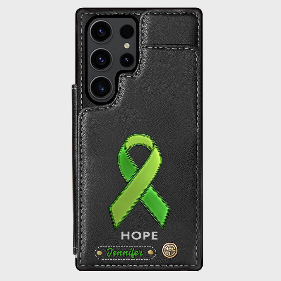 Hope - Personalized Mental Health Awareness Wallet Phone Case