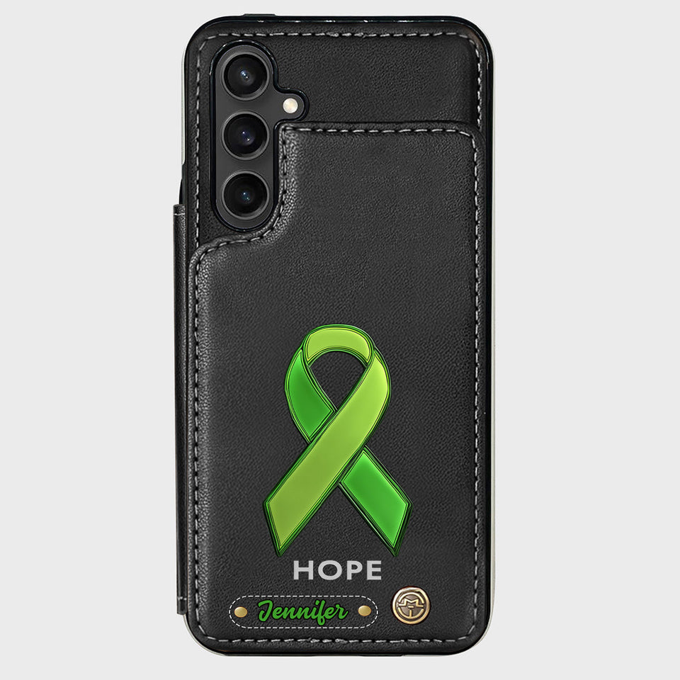 Hope - Personalized Mental Health Awareness Wallet Phone Case