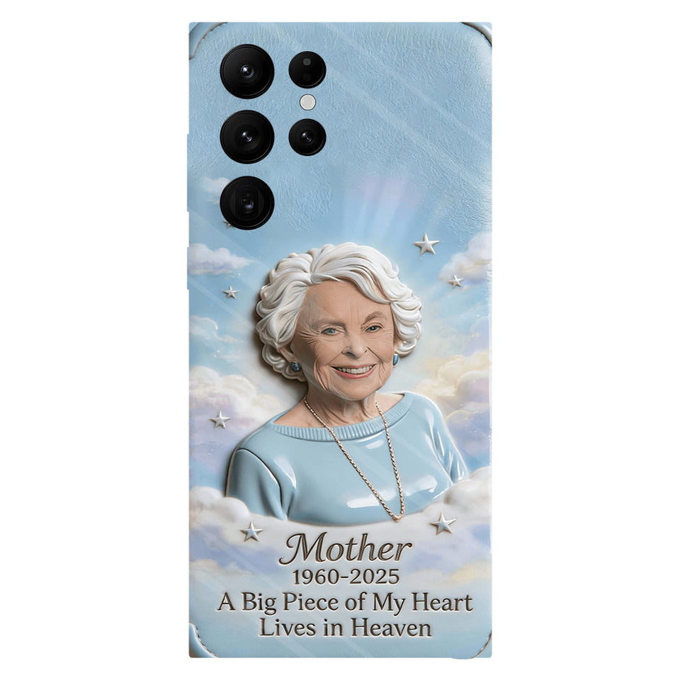 Custom Any Photo - A Big Piece Of My Heart - Personalized Memorial Full Print Phone Case