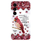 Those We Love Don't Go Away - Personalized Memorial Full Print Phone Case